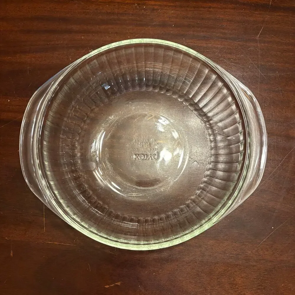 Pyrex vintage clear
